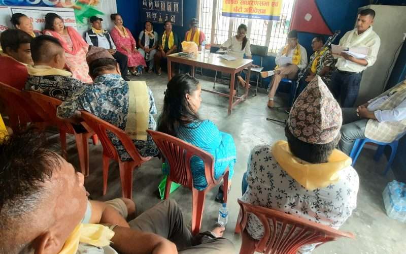 ज्ञानकुञ्ज पुस्तकालयको छैटौ अधिवेशन, वडा बाट बजेट छुट्याईयो