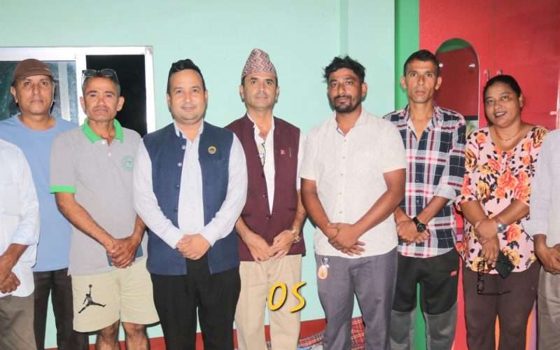 बडा दशैँको शुभकामना आदानप्रदान संगै गाउँको विकास बारे छलफल कार्यक्रम सम्पन्न।