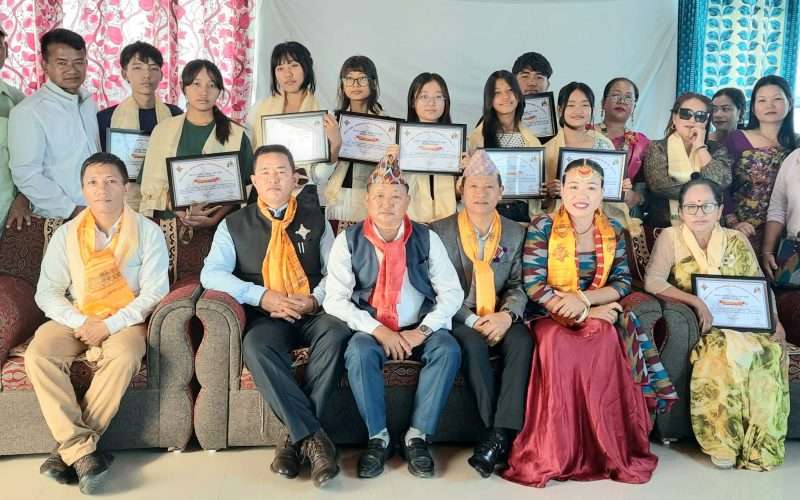 कि या चु वडा ५ को बलिहाङ तङ्नाम समापन कार्यक्रम समपन्न ।