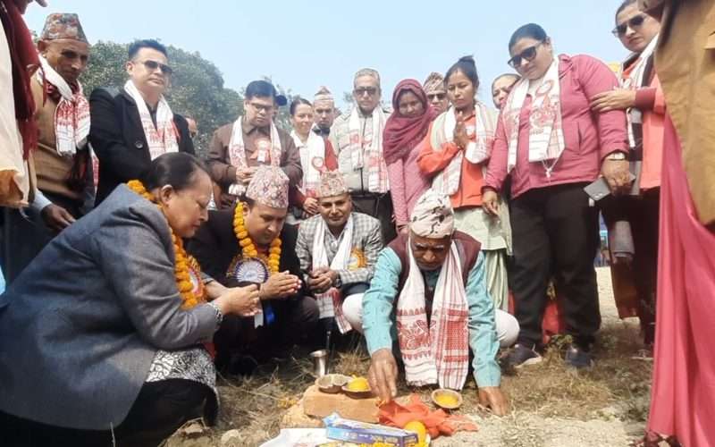 श्री लक्ष्मीनारायण आधारभुत विद्यालयको नयाँ  भवन सिल्यान्यास सगै २५ औं वार्षिकोत्सव कार्यक्रम सम्पन्न ।