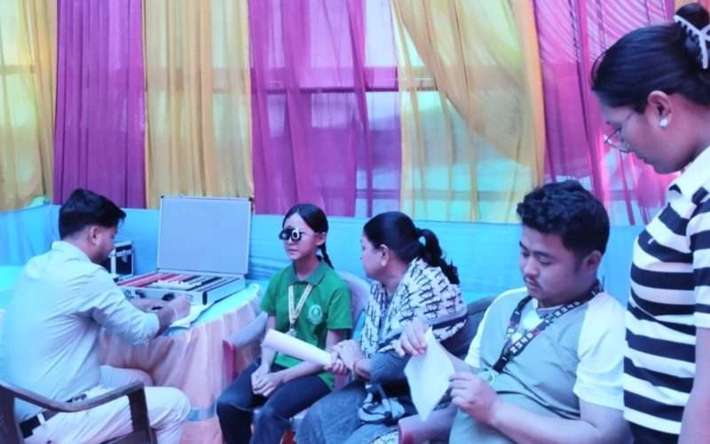 बिर्तामोडमा दुई दिने स्वास्थ शिविर सम्पन्न ।