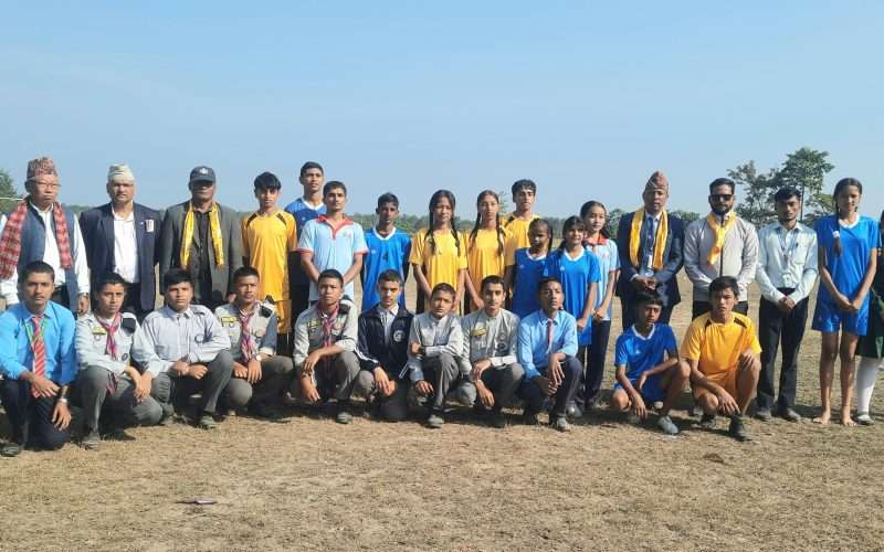 नेशनल प्याब्सन झापाको एत्लेटिक्स प्रतियोगिताको उद्घाटन कार्यक्रम सम्पन्न ।