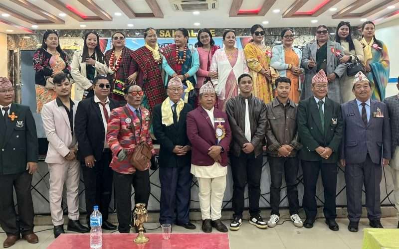 भारतिय भुपु सैनिक 7/11 जि आर को ६१ औ स्थापना दिवस कार्यक्रम सम्पन्न ।