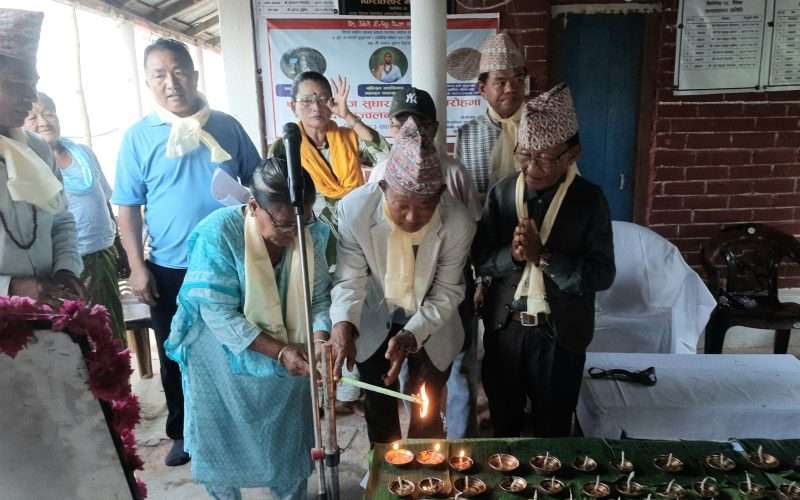 ९६ औं  समाज सुधार दिवस समारोहमा दिप प्रज्वलन कार्यक्रम सम्पन्न ।