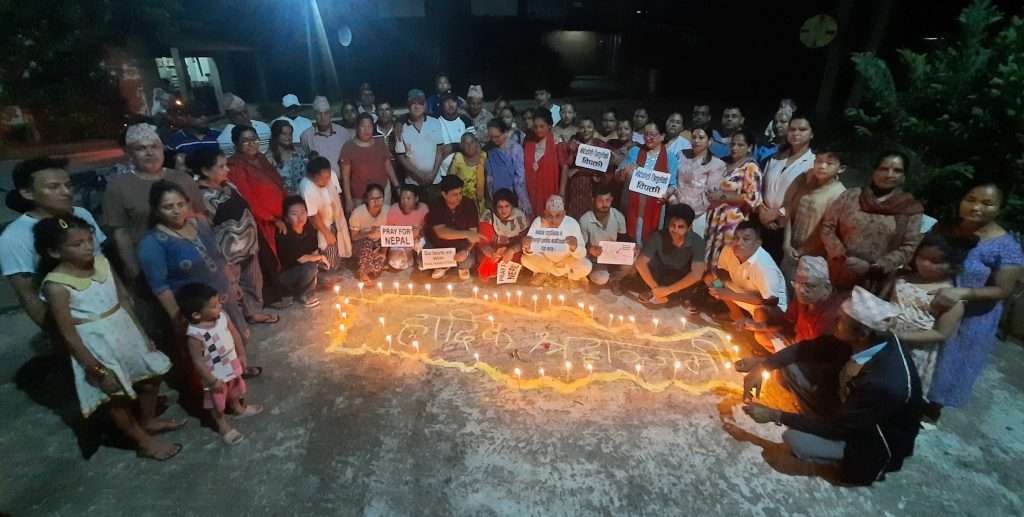 बिर्तामोड-४ पुरानो बिजुली अफिस टोलको दिप प्रज्वलन कार्यक्रम सम्पन्न।